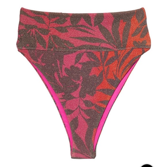 SALE‼️ ♡BNWT Designer Beach Riot™ SPARKLING ☆Hibiscus☆ Print Bikini♡ XS/XS♡ - Picture 5 of 6